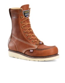 Мужские ботинки Carolina Men's Brown Moc Toe Wedge Boots CA7002 общий вид