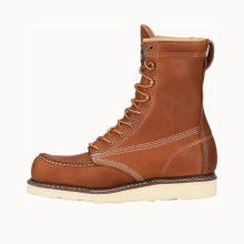 Мужские ботинки Carolina Men's Brown Moc Toe Wedge Boots CA7002 слева