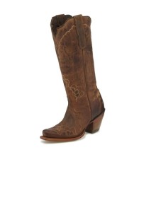Женские ковбойские сапоги Tony Lama Women’s Saigets Worn Goat Black Label Western Boots - 1