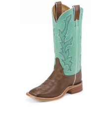 женские-ковбойские-сапоги-с-цветным-верхом-justin-womens-bent-rail-boots-with-color-top-usa-made-1