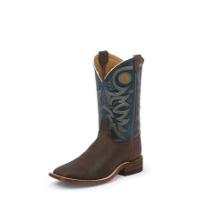 мужские-ковбойские-сапоги-justin-mens-bent-rail-boots-with-color-tops-сделано-в-сша-4